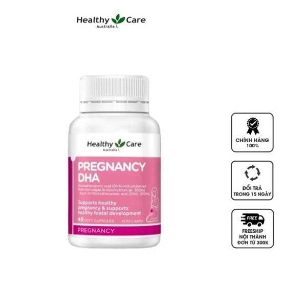 Viên uống cho bà bầu Healthy Care Pregnancy DHA