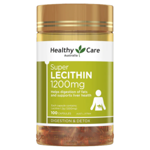 Tinh chất mầm đậu nành Healthy Care Lecithin 1200mg